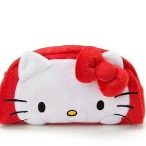 Hello Kitty plush cosmetic poush